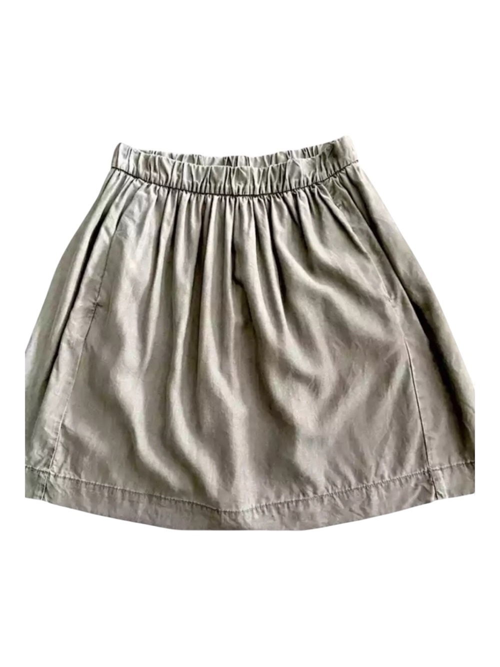 Gap Skirt with Pockets. Gray. Size XL